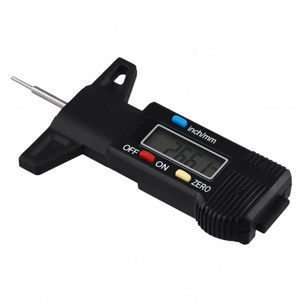 Fine Workmanship LCD Digital Tire Tread Depth Measuring Gauge