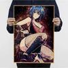 Japanese Anime High School Dxd Posters for Wall Decor Poster Vintage Art  Canvas Art for Home Wall Decoration for Room Decor