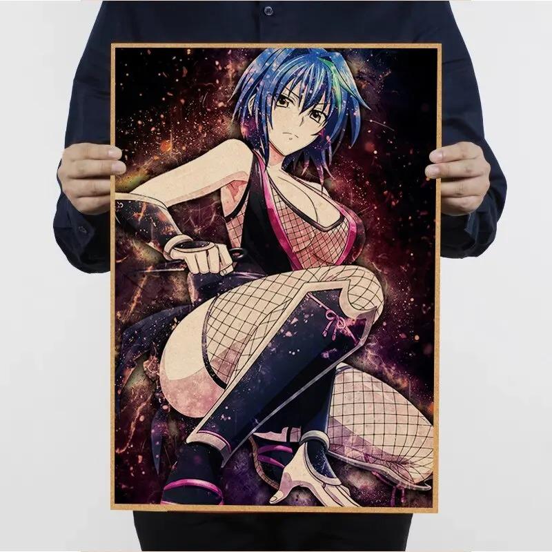 Japanese Anime High School Dxd Posters for Wall Decor Poster Vintage Art  Canvas Art for Home Wall Decoration for Room Decor