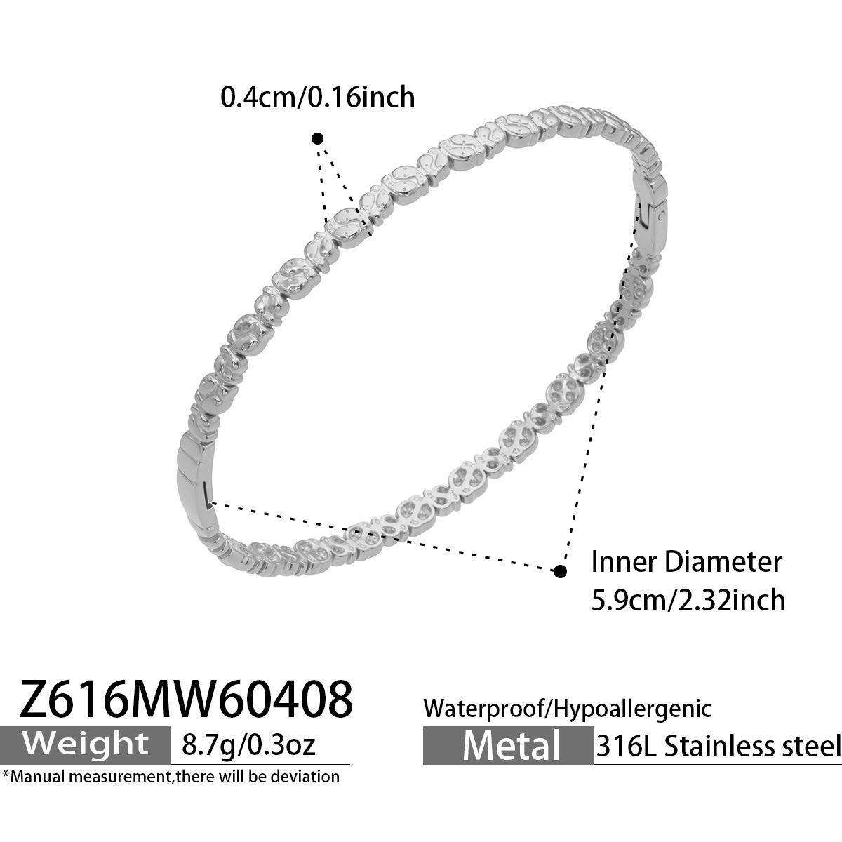 European Wheat Ear Bracelet Set: 18K Gold-Plated, Eco-Friendly 316L Stainless Steel, Light Luxury  Versatile Design.