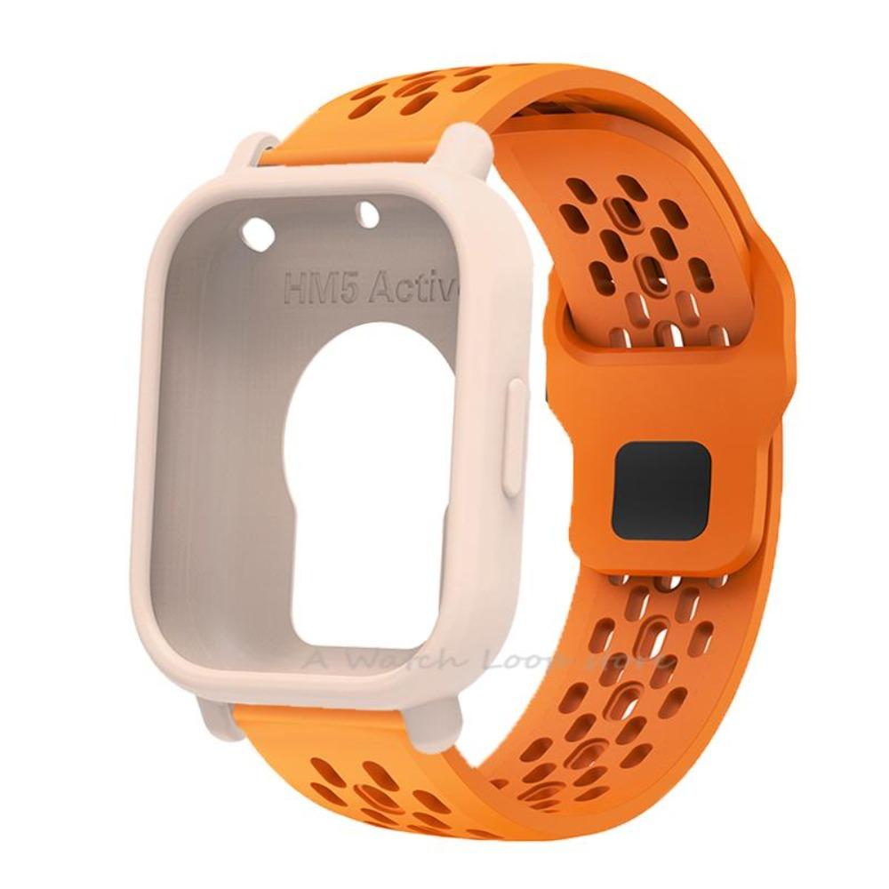 Band+Case For Redmi Watch 5 Active Silicone Strap Cover Sport Wristband Correa For Redmi Watch 5Lite Band Shell Suit Accessories