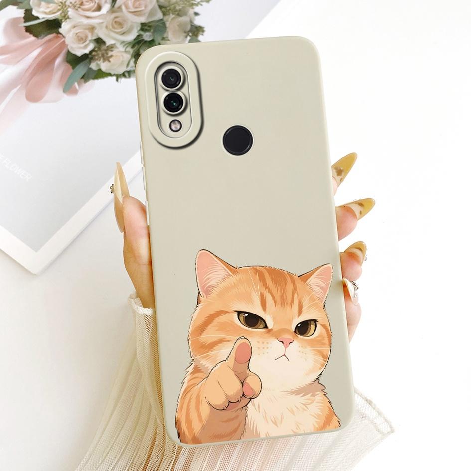 Case For Xiaomi Redmi Note 7 Pro Cover Lovely Cat Rabbit Cartoon Soft Candy Silicone Protective Shell For Redmi Note 7 7S Fundas