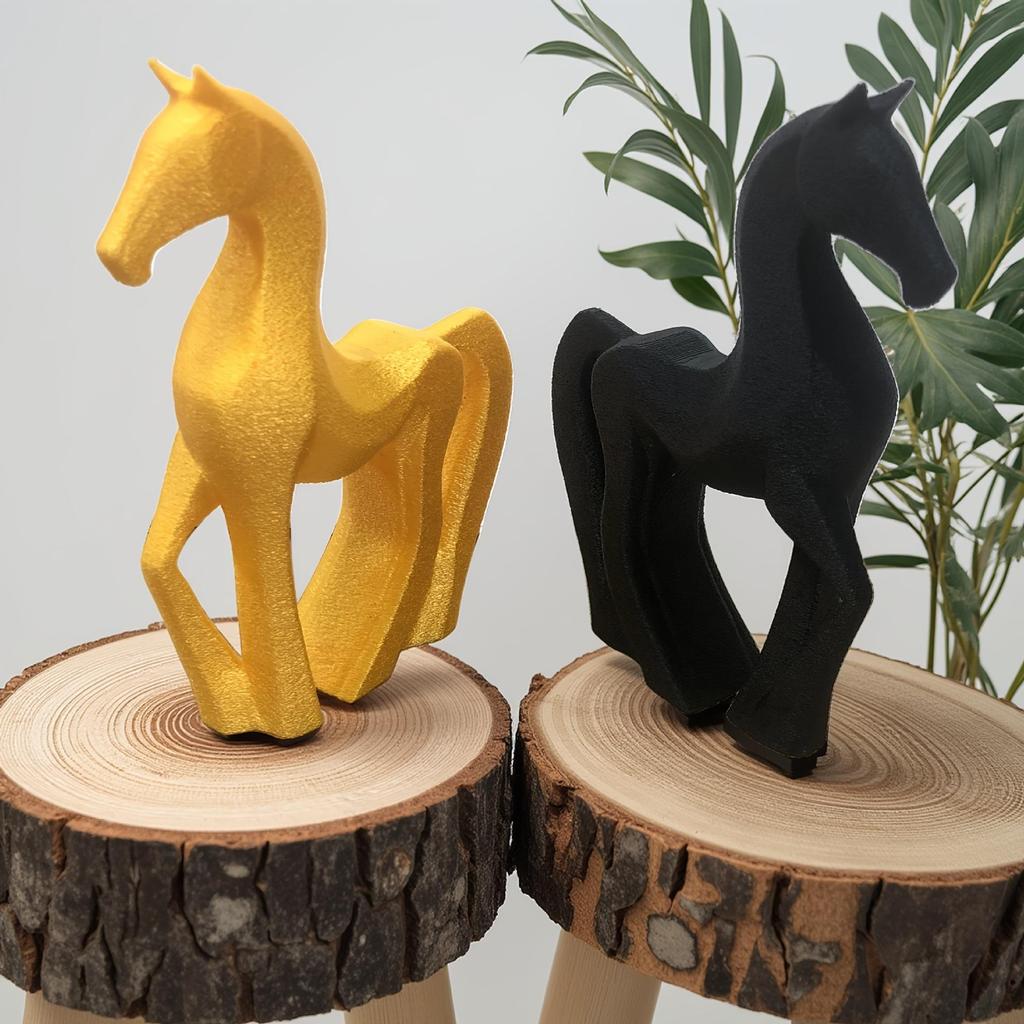 Cross Border Popular 3D Printed Toy Ornaments, Art Horse Decorations, Stall Sales, Night Market Wholesale, Innovation and Entrepreneurship