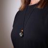 6x Necklace Cord Black Adjustable For Gemstones