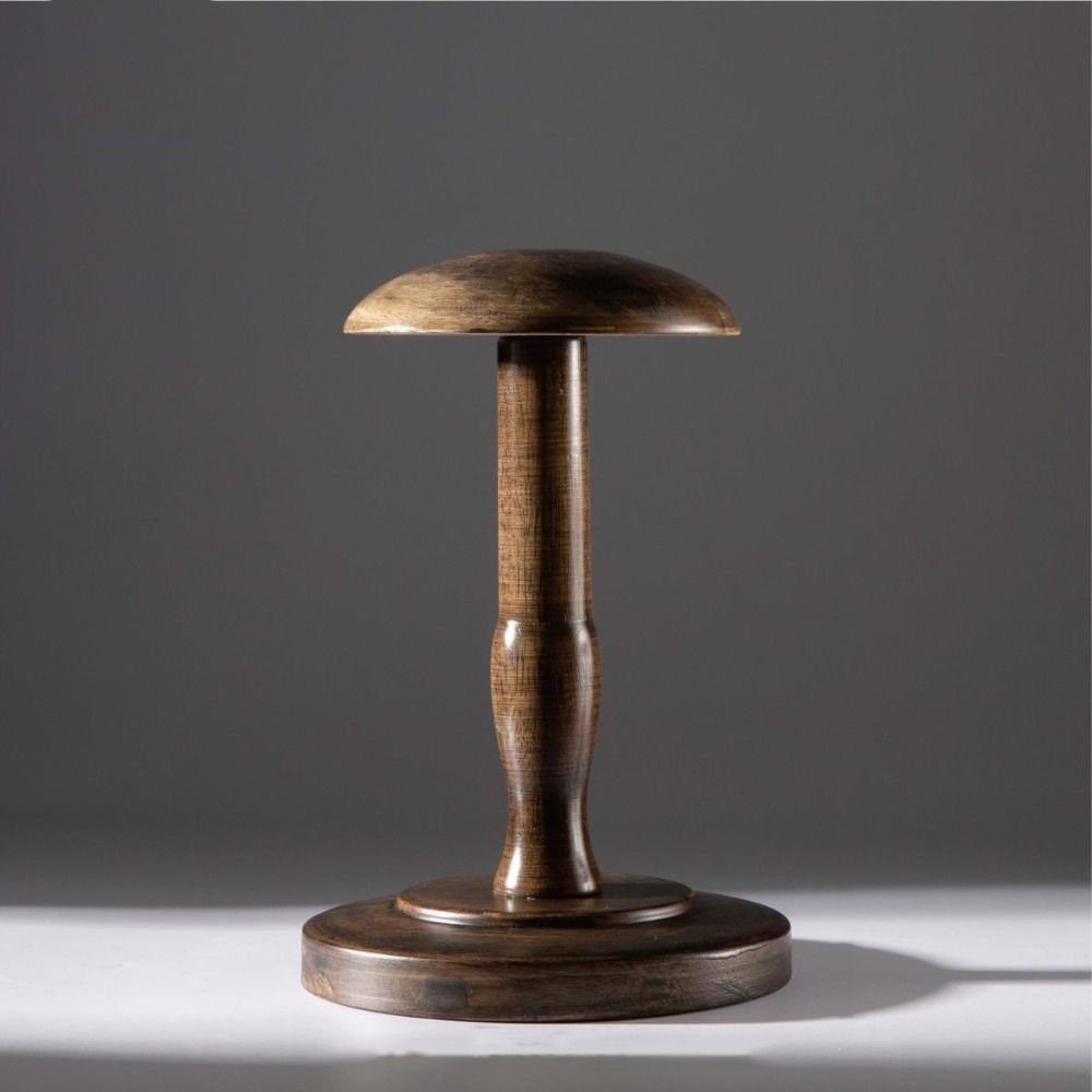Wooden Hat Cap Display Holder Storage Rack Wig Storage Holders Wigs Display Stands Salon Home