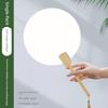 Hand-Painted Blank Fan, Chinese Calligraphy, Rice Paper, Raw Rice Paper, Round Fan, Children's Art, DIY Painting, Traditional Style Materials