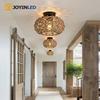 JOYINLED E27 Natural Handmade Hemp Rope Brown Pendant Light Creative Chandelier Modern Wicker Light for Restaurant Coffee Shop