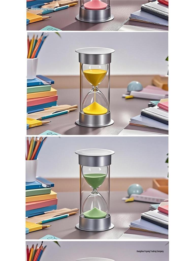 Sturzsichere Schüler Sanduhr für Kinder - 5/10/15/20/30/60 Min Lernhilfe