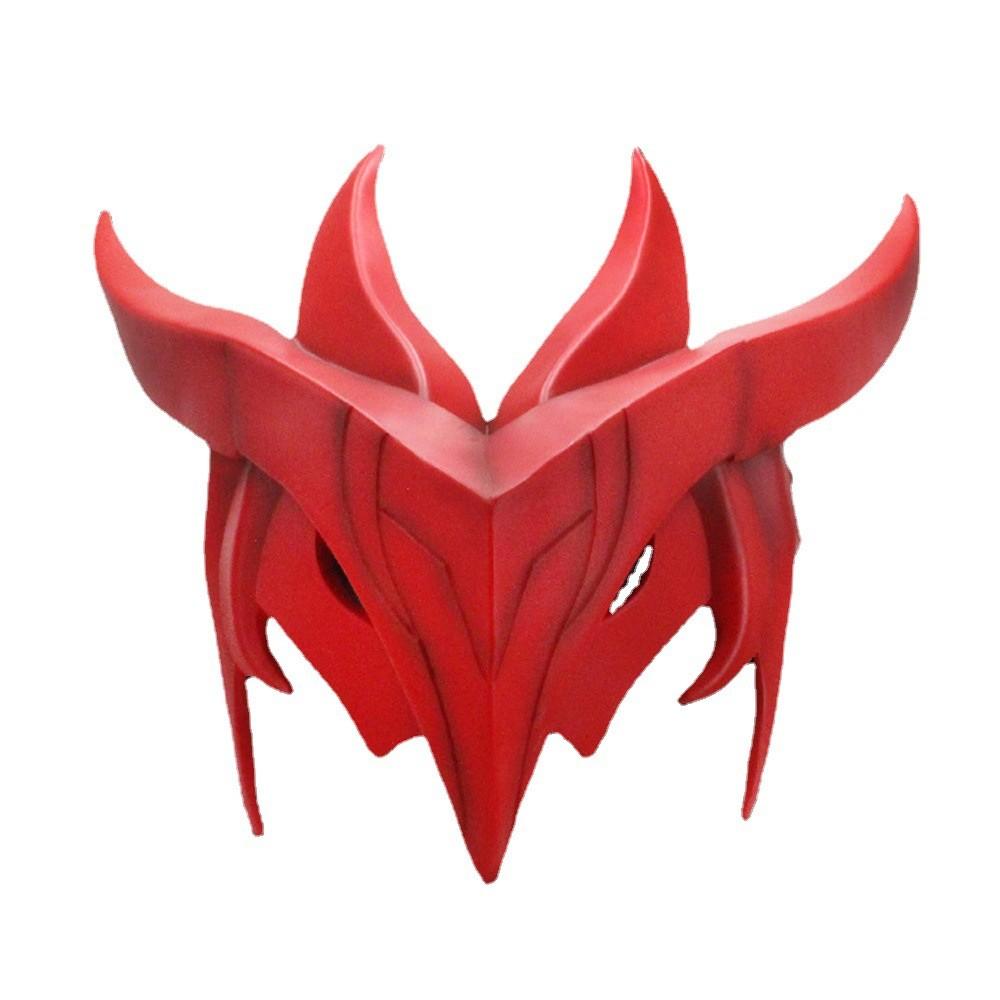 League Of Legends Yone Lighted Mask With Sword Spirit For Cosplay And Halloween Decor