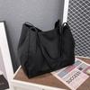 Casual Large Capacity Canvas Shopper Totes High Quality Eco Reusable Grocery Handbag For Women Travel Shoulder Bags