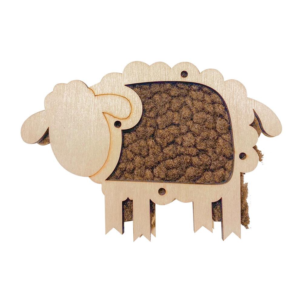 Montessori Spielzeug Beschäftigungsbrett DIY Zubehör Lernen Bildung Beschäftigungsbrett Spiele für Baby Aktivitätsbrett Komponenten Holzteile