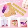 Gold Metallic Nail Art Beads Bead Rivet 3D Nail Art New Nail Art Studs  Manicure Accessories
