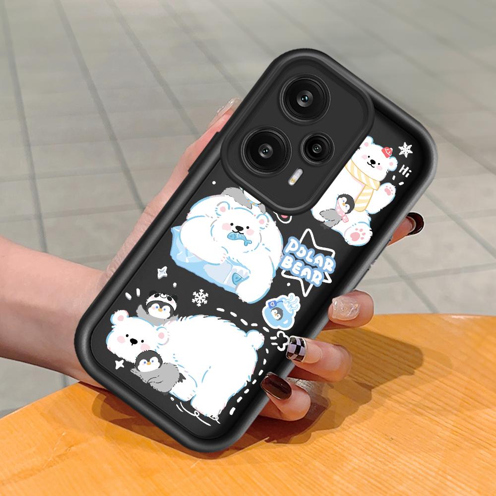 

Мягкий силиконовый квадратный чехол с рисунком лестницы для телефона, полное покрытие, противоударный защитный резиновый чехол для камеры для Xiaomi Redmi Redmi 14C чёрный