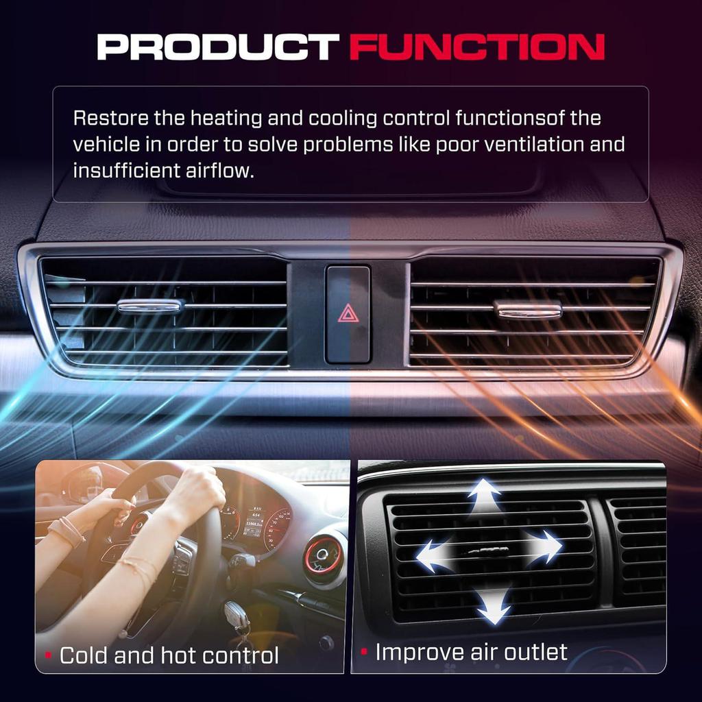 Compatible with 1998-2003 Dodge RAM A/C Climate Control Module (Part #55055459AA)