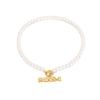 Elegant Baroque Choker Necklace Stainless Steel Custom Name Initial Personalised Pendant Necklaces