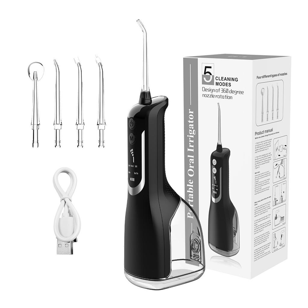 New Portable Electric Dental Flusher Water Floss Household Pulse Dental Wash Oral Rinse Dental Cleansing Machine