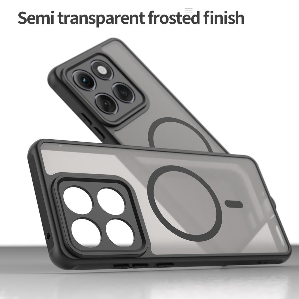 Motorola Moto Edge 2025 Magsafe Phone Case,Magnetic Shockproof Magsafe Phone Case,Bumper Hybrid Cover for Motorola Moto Edge 2025