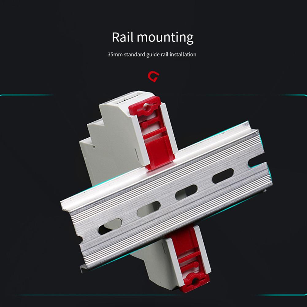 Adjustable Timer For Fan Control Protection DIN Rail Mount 18*64*90mm Adjustable Timer Switch 0.5-20 Minutes Delay
