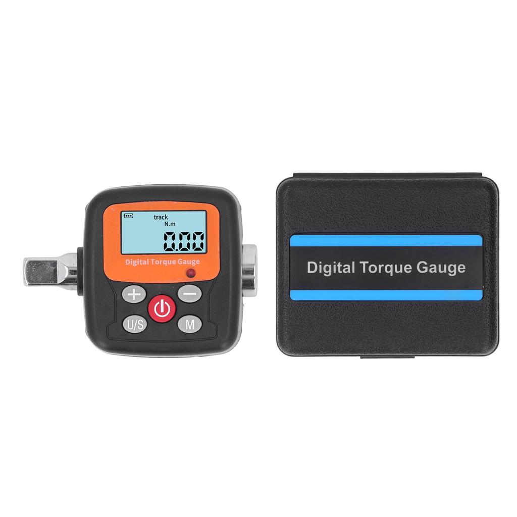 Digital Torsion Meter 4 To 135N.m 38in Connector Clear Backlit Display Digital Torsion Wrench