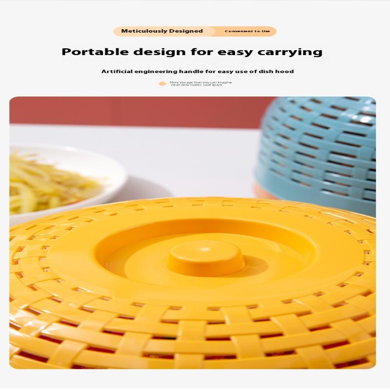 Staubdichte Lebensmittelabdeckungen Kunststoff Wiederverwendbar Haushalt Küche Buffet Party Praktischer Obstkorb Schüssel Zeltabdeckung