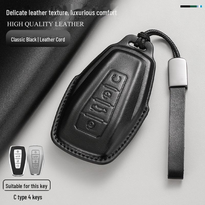 Geely Car Key Cover for Xingyue L, Xingrui, Dihao GS, Binrui, Binyue L, Boyue, Panda Models
