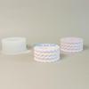 B0KB Braided Cord Silicone Holder Molds Epoxy Resin Silicone Molds for Candlestick Tealight Holder Home Decoratio