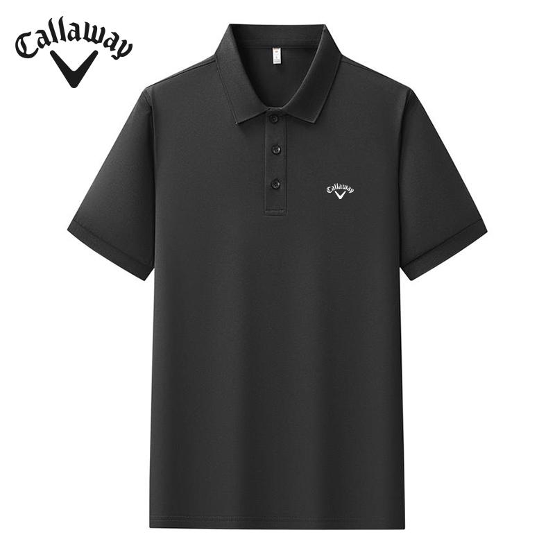 FN8838 Callaway 2026 Лето Женская Вышитая Высококачественная Рубашка-Поло XS