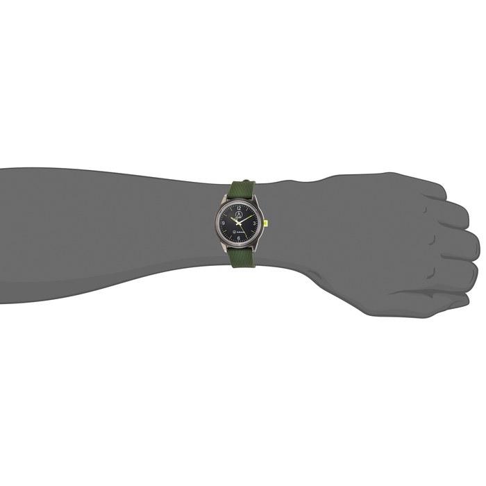 [Citizen] Q&Q SmileSolar Watch Solar Waterproof (Black / Green) RP10-006