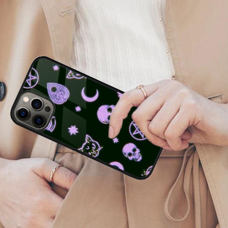 Gothic Halloween Funda Magnetic Phone Case For APPLE iPhone 17 Air 16 14 13 12 Pro Max 15 Plus Charge With MagSafe Cover