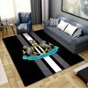 Tappeto Newcastle United per Soggiorno Camera da Letto Casa Decorazione Divano, Tappetino Antiscivolo per Giochi Bambini