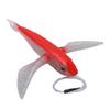 Simulation Flying Fish Bright Color Waterproof Portable Yummy Tuna Lures with Hook for Marine Tuna