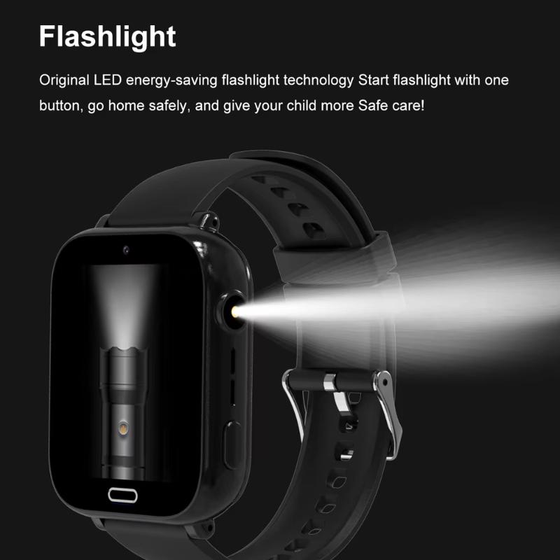 2025 New Smart Watch Kids 4G Phone WIFI LBS Tracker Location Games Video Call Alarm Clock Children Smartwatch Camera Boys Girls Gift