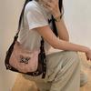 Shoulder Bags for Women American Vintage Butterfly Handbags Fashion Female Motorcycle Crossbody Bag Harajuku Underarm Bags