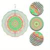 10 Inch Metal Kinetic Wind Spinner Garden Decor 360 Degree Rotating Hook No Electricity Needed Perfect for Balcony Yard Outdoor