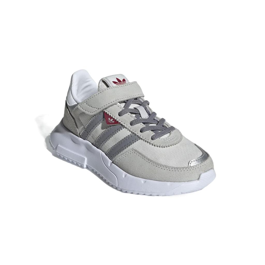 Adidas Retropy F2 Leather Comfortable Durable Low-Top Casual Shoes Kids sneaker Gray JP7032