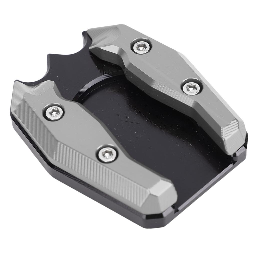 Motorcycle Kickstand Extender Pad Enlarger CNC Aluminum Alloy Anti Skid Side Stand Extension Plate Pad Replacement for Xmax300 2013-2025