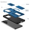 Slide Lens Invisible Folding Magnetic Stand Phone Case For Samsung S25 Ultra S24 Plus FE A56 A36 A26 A16 Camera Protection Cover