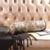 European Cylindrical Candy Pillowcases Adult Neck Support Pillow Covers Buckwheat Cushion Covers Orthopedic Cervical Pillowcase