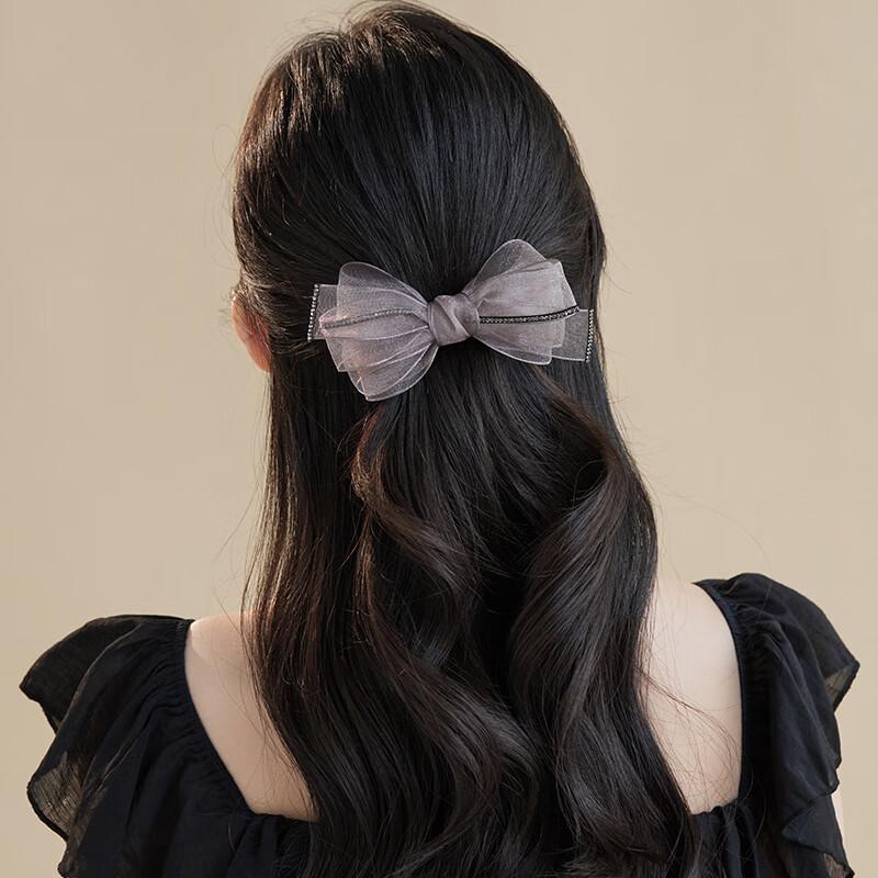 CHIMERA Bow Hair Clip, Ponytail Barrette, Half-Up Hairpin, Hair Accessory