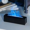 150 ML Essential Oil Flame Effect Diffuser Auto-Off Protection USB Essential Oil Aroma Diffuser Humidifier for Spa Yoga for Home