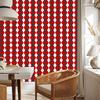 Red Checkered Wallpaper, Red, Coral, and White, 50x1000