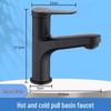 Robinet de Lavabo Extractible Noir Mat TLXT