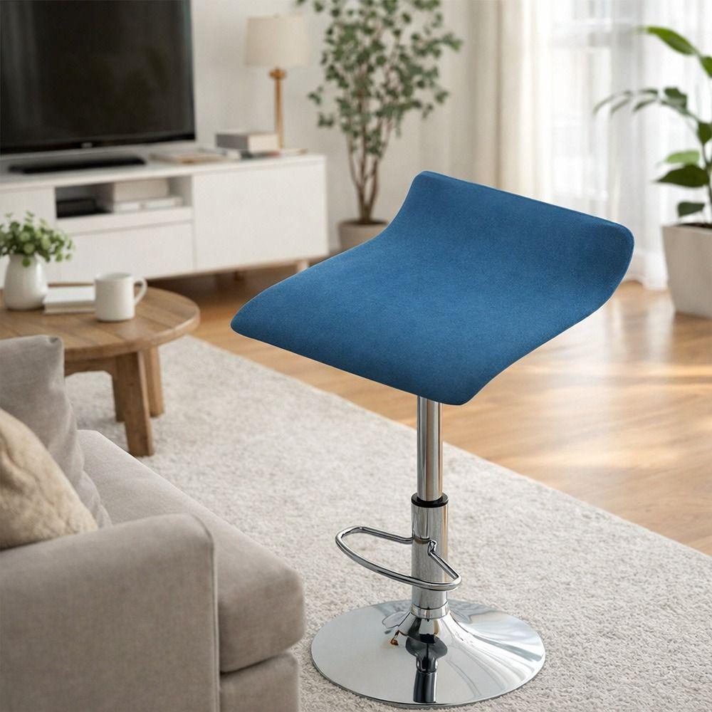 Elastic Cashier Chair Cover All-in-one Dustproof Office Swivel Chair Cover Square Chair Cover for Cashier Rotating Swivel Stool