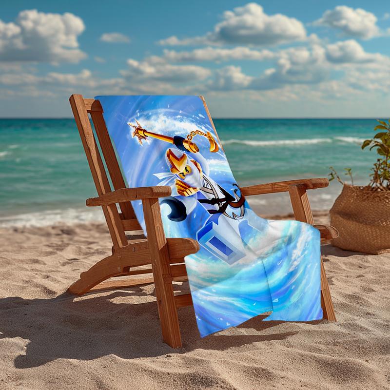 Ninja Fashion Beach Towel: Ideal for Summer Adventures Soft, absorbent and quick drying suitable for swimming and bathing