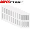 200/4PCS Transparent Self  Adhesive Silicone Stopper Pads Scratch Proof Cabinet Refrigerator Bumper Household Safety Protection