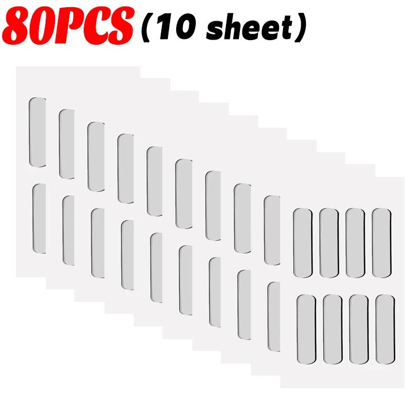 200/4PCS Transparent Self Adhesive Silicone Stopper Pads Scratch Proof Cabinet Refrigerator Bumper Household Safety Protection