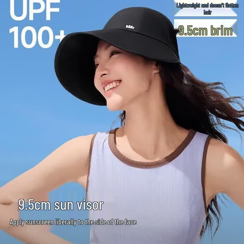 Beneunder Wide-Brim Sun Protection Baseball Cap