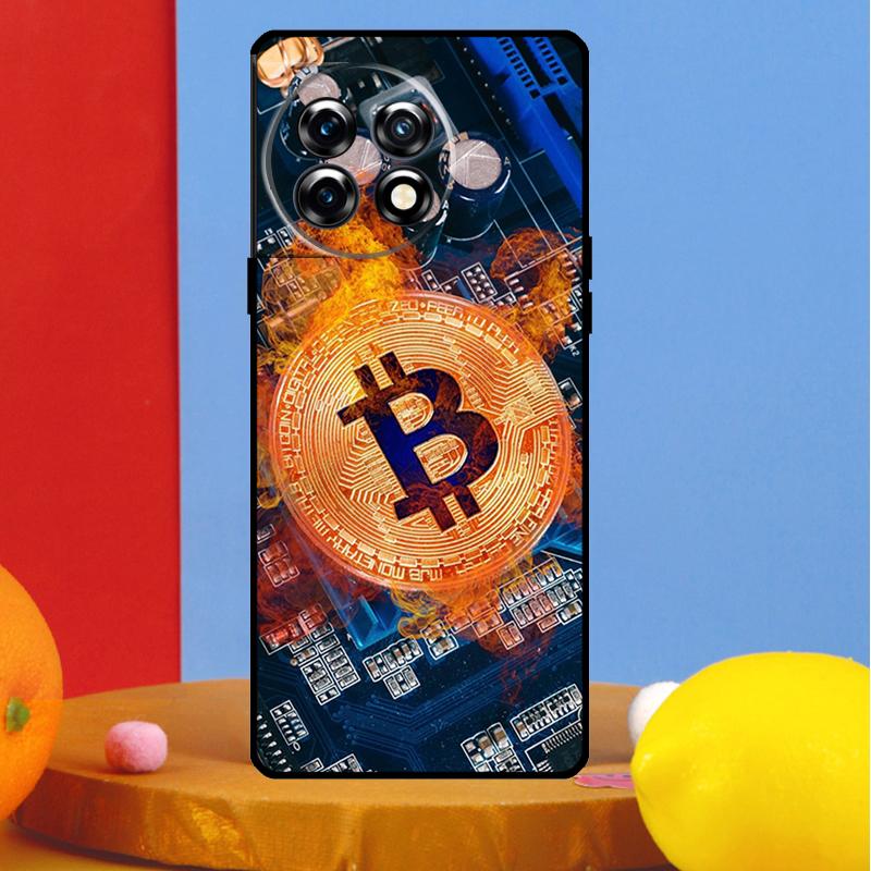 Bitcoin BTC Cover For OnePlus 13 13R 12 12R 11 10 Pro 8T 10T OnePlus Nord CE 3 2 4 Lite N30 N20 N10 Case