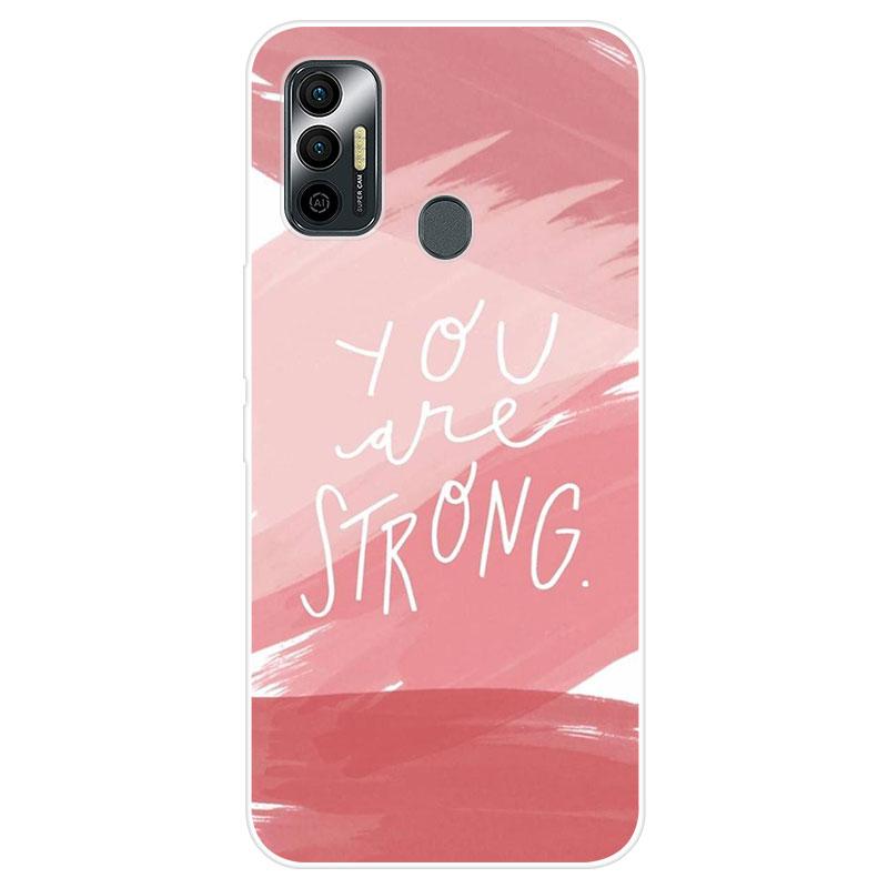 For Tecno Spark 7 Silicone TPU Back Cover Soft Phone Case For Tecno Spark 5 Case
