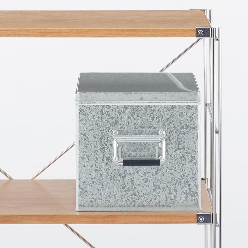 Muji Ryohin Verzinkte Eisenbox Groß Höhe 24cm Typ Kgg23a1s Kleiderbox Aufbewahrungsbox Aufbewahrungsbox